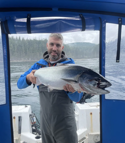 Shiny Salmon In Sooke